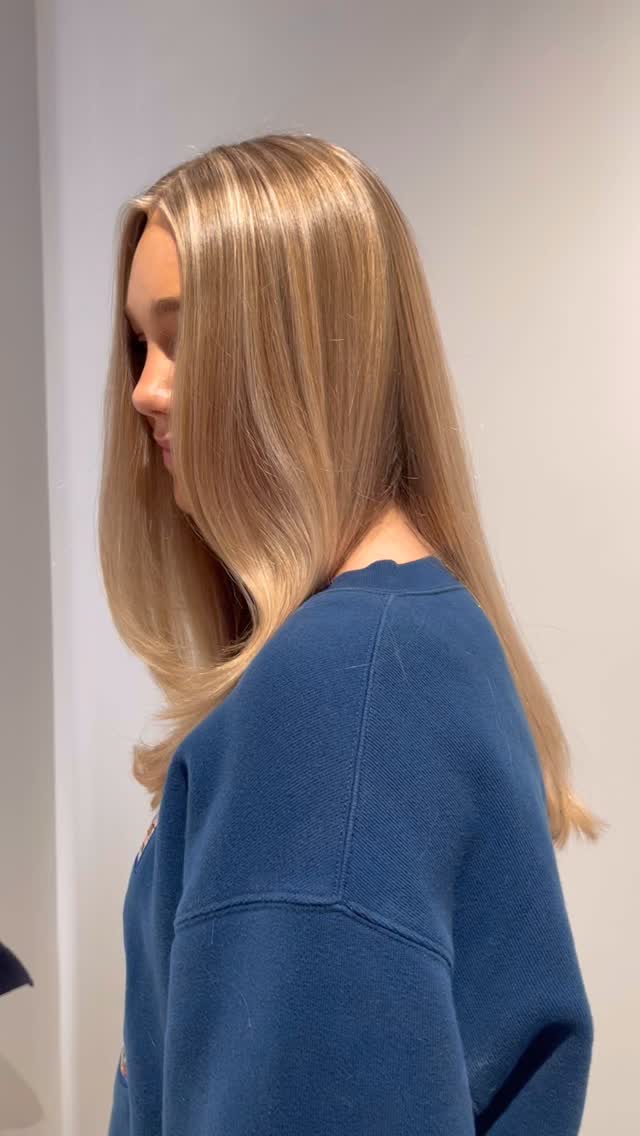 Honey blonde – balayage på Linnégatan 11